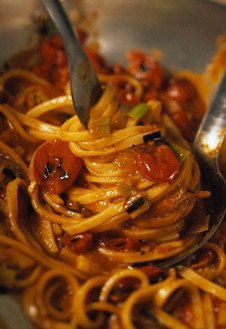 Spaghetti with Tomato Paste