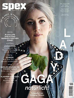 Foto de Lady Gaga sin maquillaje.