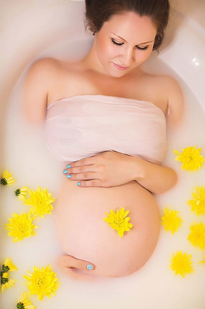 Nøgne gravide kvinder foto
