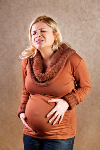 Cramps in the abdomen during pregnancy