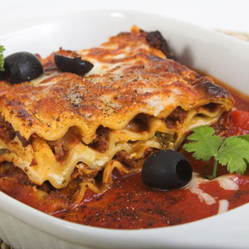 Lasagna cooking recipe