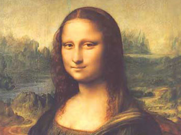 Mona Lisa painting