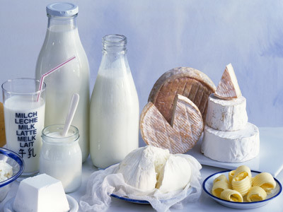 Calcium in milk
