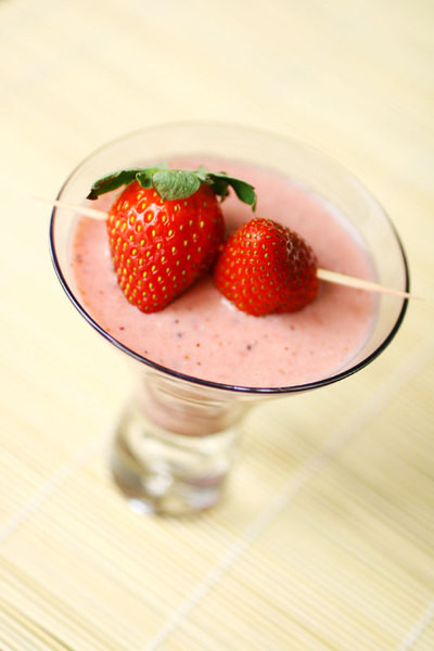 Strawberry – yoghurt smoothie