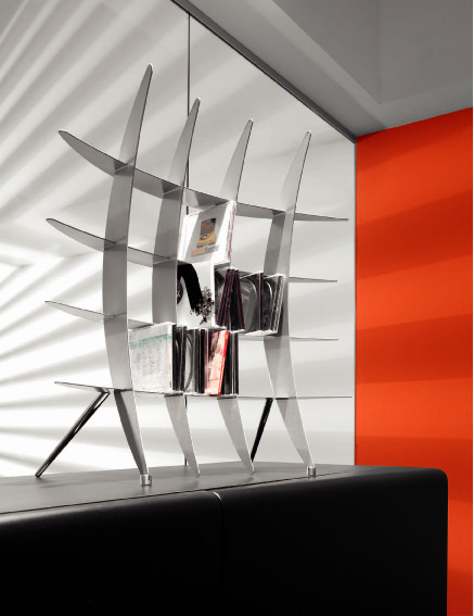 The dimensions of the finished shelves can be very different. Racking Festival from Cattelan Italia