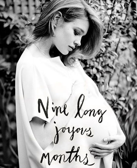  Natalia Vodianovaは6月初めに5番目の子供を出産する