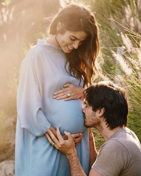 Ian Somerhalder und Nikki Reed warten auf das Kind