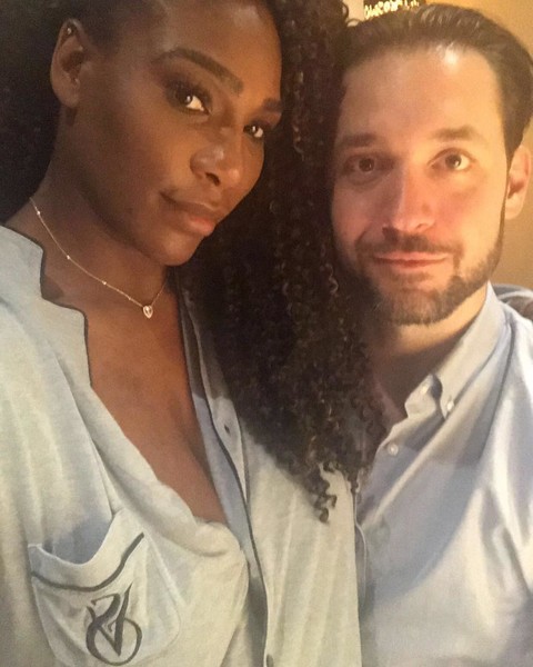 Serena Williams showed her daughter