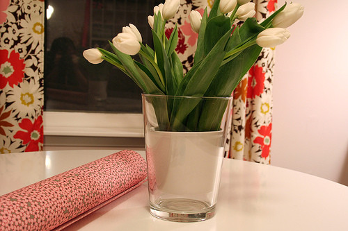 Handmade paper vase