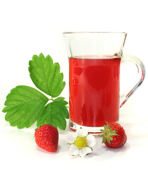 Erdbeer-Mate-Tee