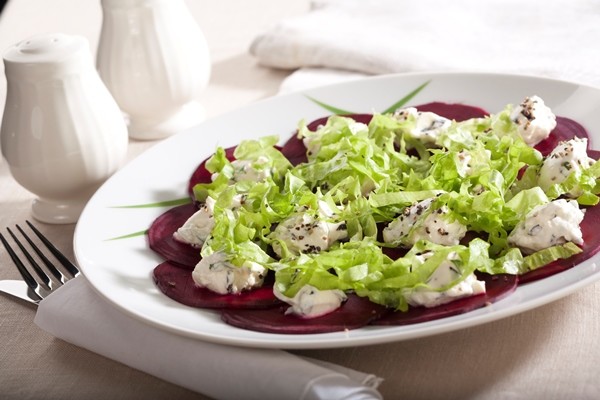 Beets with Cheese