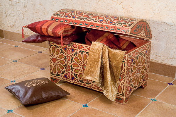 Ethnic style in the interior