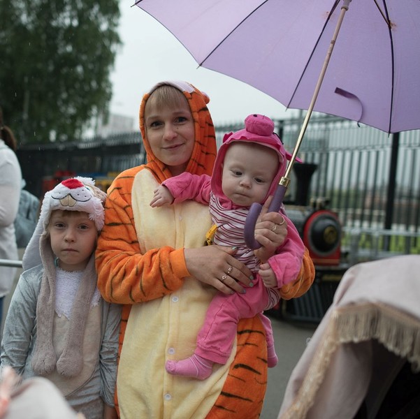 Kutschenparade in Perm