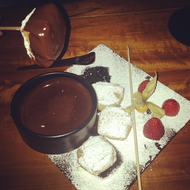 Chocolate Fondue at Parco