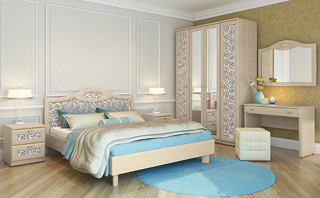 Belarusian furniture to buy in Rostov-on-Don, bedroom "Next-classic"