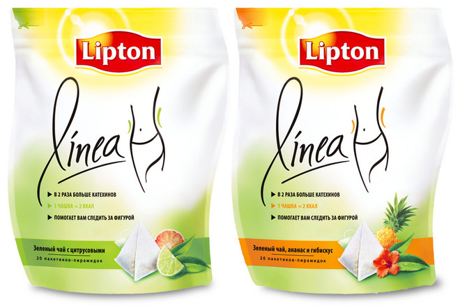 The new Lipton Linea tea contains twice as many catechins as any other green tea