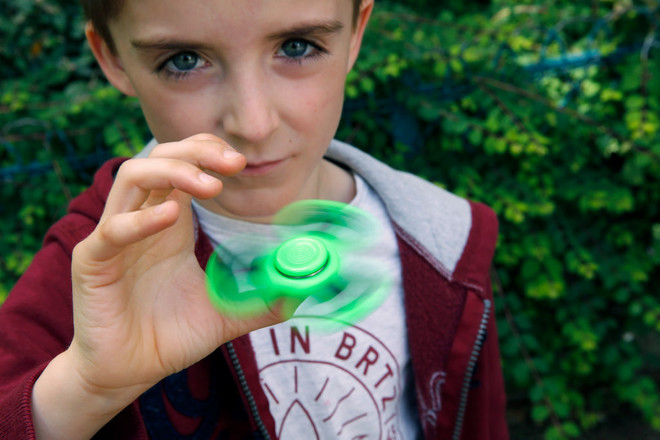 Spinners for children - harmful or useful