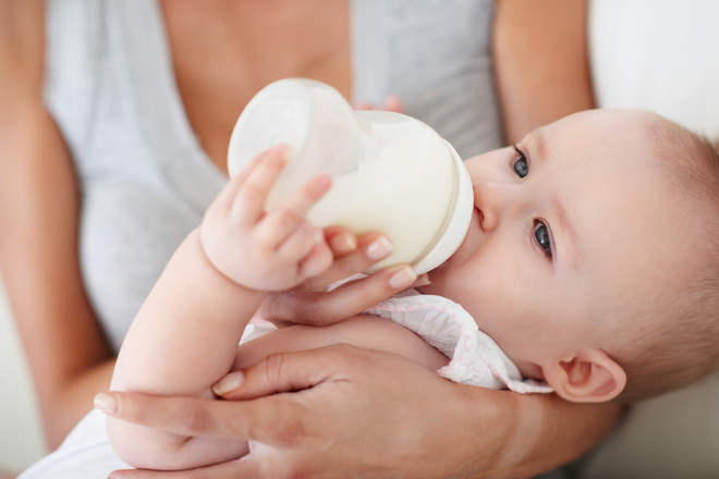 Allergie gegen Kuhmilch