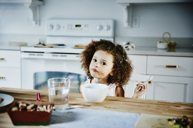 what to cook for the child for breakfast