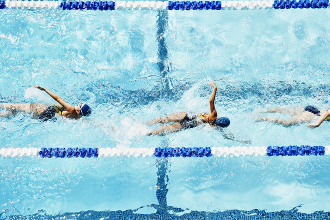 synchronized swimming for children
