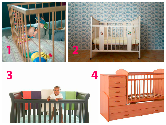 Types of baby cots