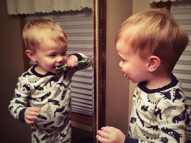1歳までの子供のための練り歯磨き