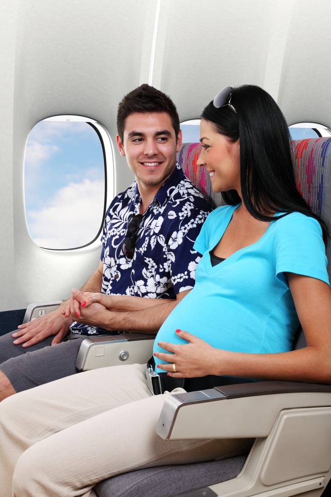 вагітні в літаку