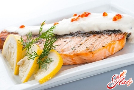 варіант страви з риби при білковій дієті