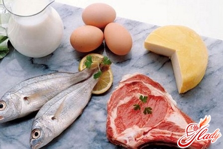 продукти при білковій дієті