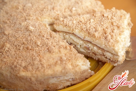 delicious biscuit cake with condensed milk