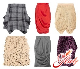 skirts of different styles