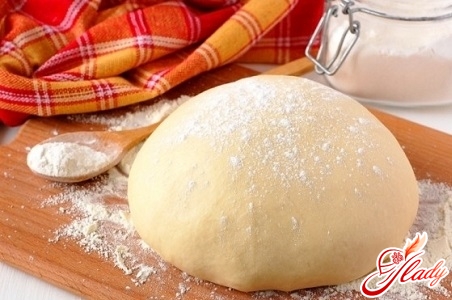 yeast dough with the addition of kefir