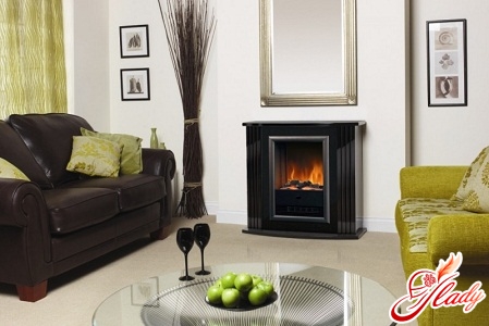 electric fireplaces in the interior