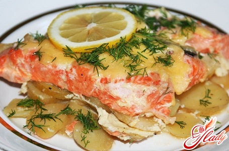 delicious trout with potatoes