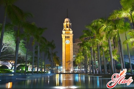 Clock tower - colonial heritage of Hong Kong