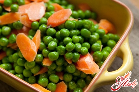 green pea salad
