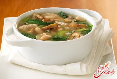 delicious mushroom soup