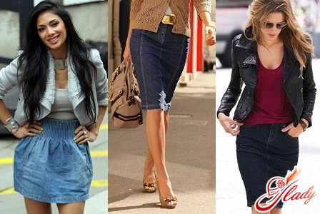 fashion 2012 models of denim skirts