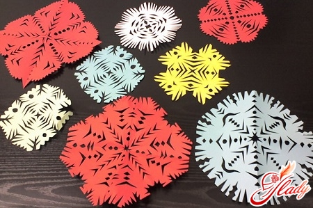 how to make snowflakes from paper with your own hands