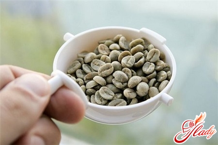 process of preparation of green coffee