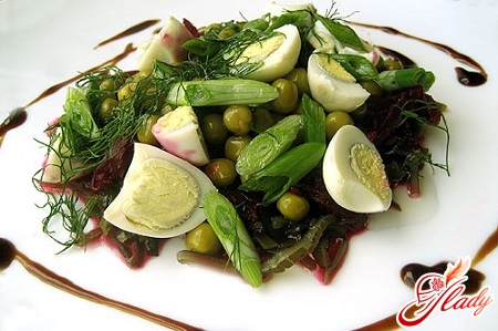 салат з морською капустою рецепт