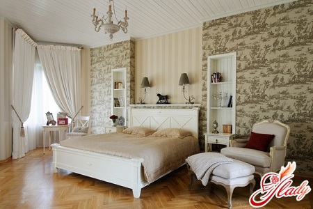 what to choose wallpaper for a bedroom
