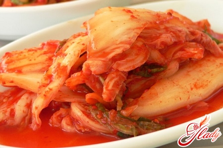 kimchi with chinese cabbage