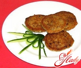 fish cutlets from pike