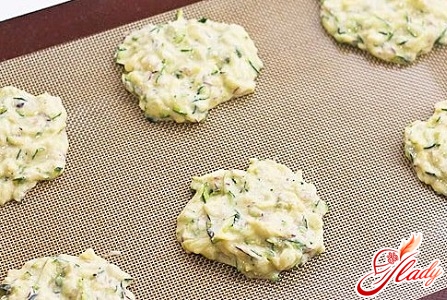 recipe for zucchini pancakes in the oven