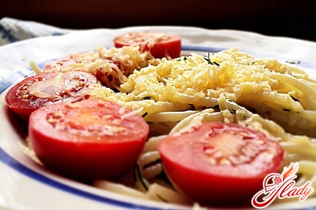 delicious omelette with tomatoes