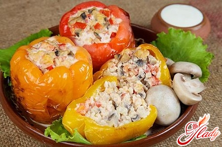 recipe of stuffed peppers with vegetables