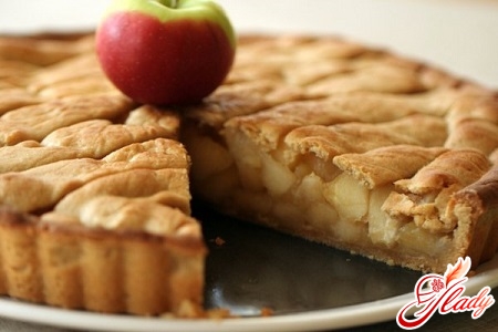 пиріг з яблуками шарлотка