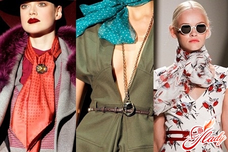 how to wear a scarf around your neck