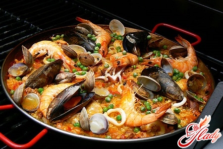 pilaf with mussels